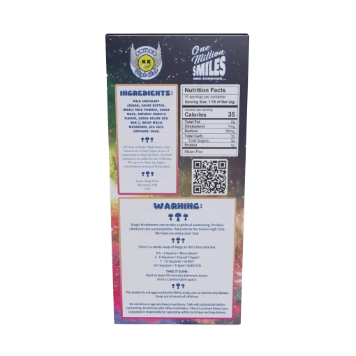Magic Mushroom Milk Chocolate Bar - 6000mg - Image 2