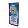 Smiles High Club Magic Mushroom Dark Chocolate Bar packaging featuring a colorful galaxy background and smiling winged logo.