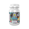 Smile's High Club THC-A Gummies 'Mad Scientist' 6000mg bottle with vibrant label featuring playful graphics and the flavor 'Happy Grape.'
