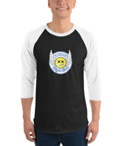 3/4 sleeve raglan shirt