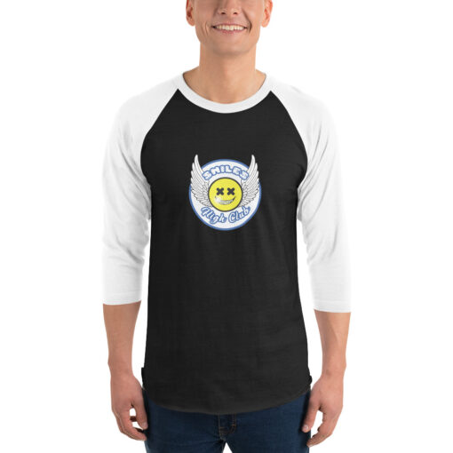 3/4 sleeve raglan shirt